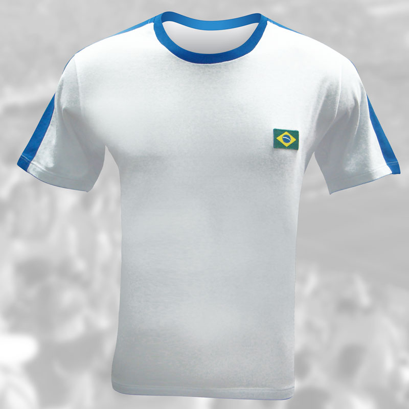 T-shirt Roblox Brasil Branco  Camisas de times brasileiros